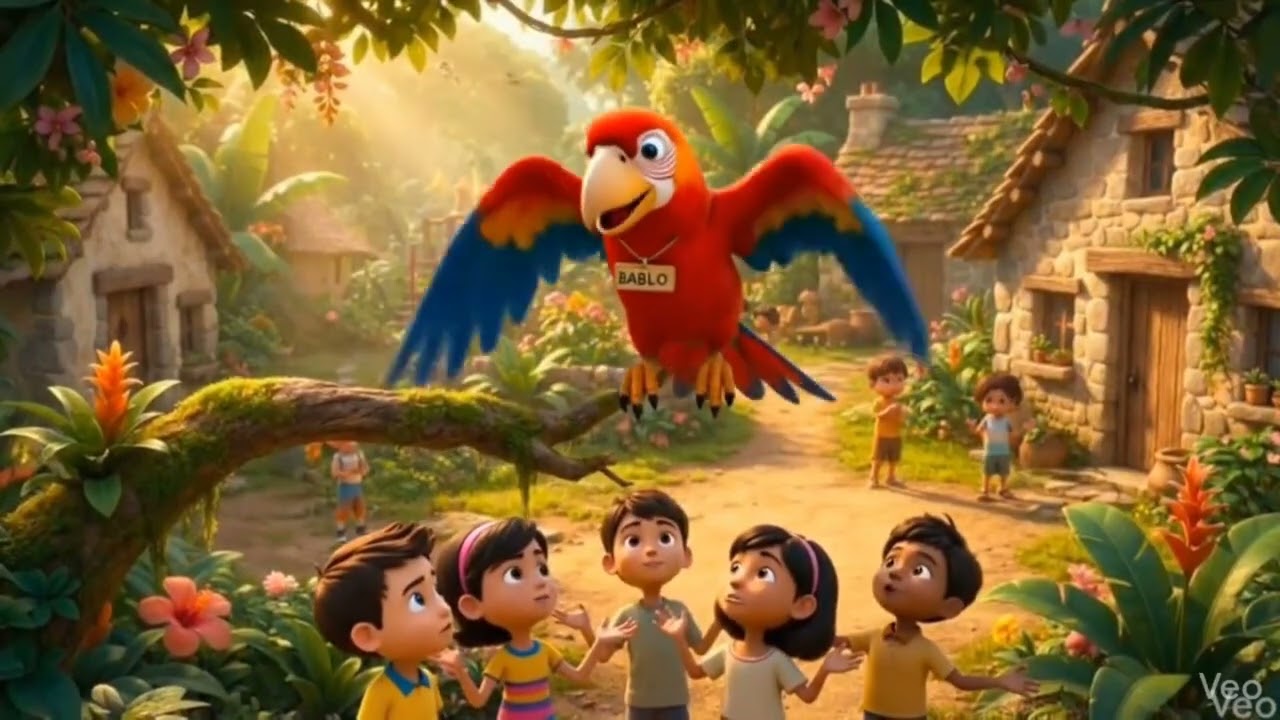  🦜 ببلو: سچ بولنے والا طوطا , سچا طوطا اور بچوں کا سبق آموز قصہ
