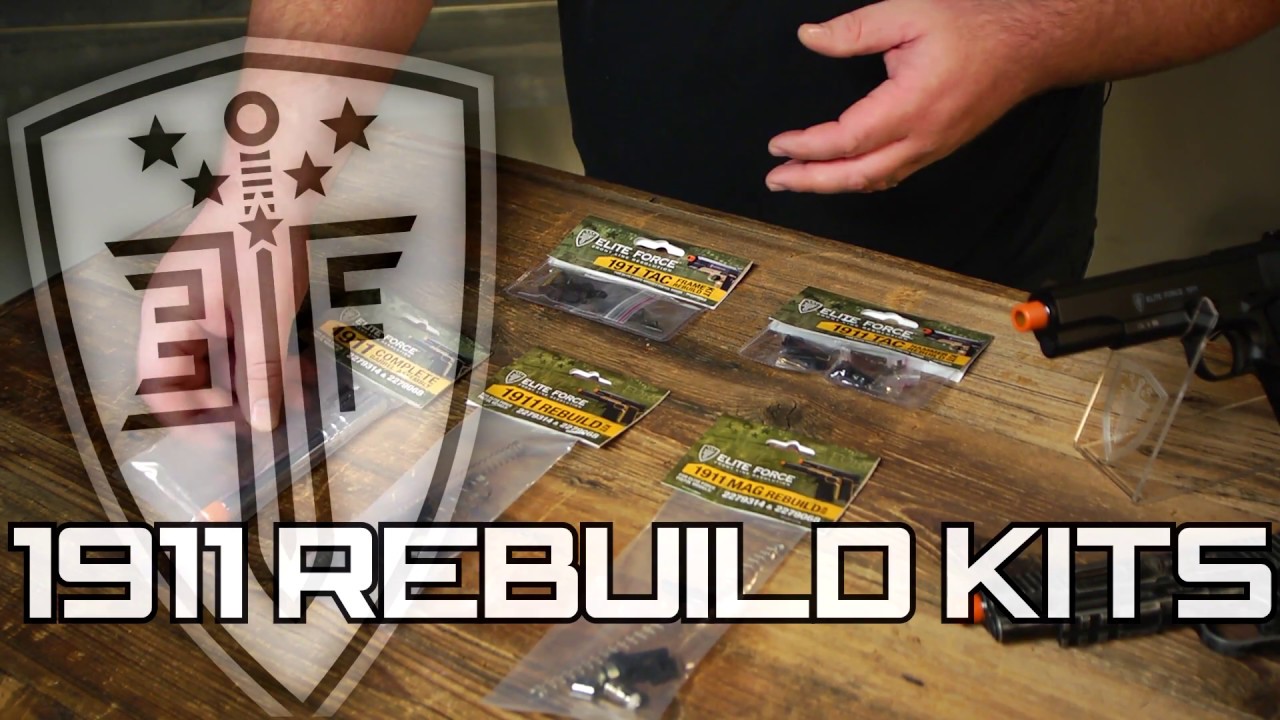 The Airsoft 1911 That Will NEVER Die! Elite Force Rebuild Kits