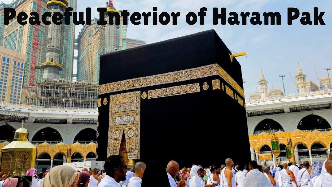 Inside Masjid al-Haram | Kaaba View | Peaceful Interior of Haram Pak | Makkah | Saudi Arabia 2025