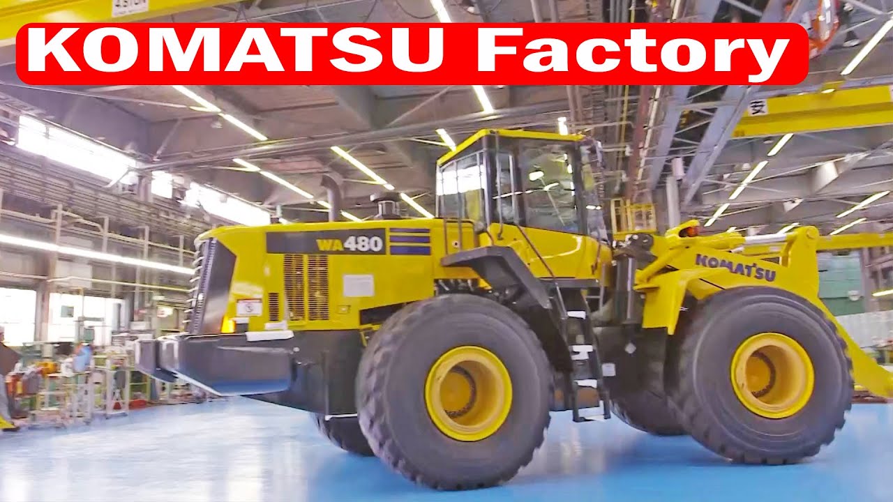 KOMATSU Factory Tour, Heavy Machinery Production