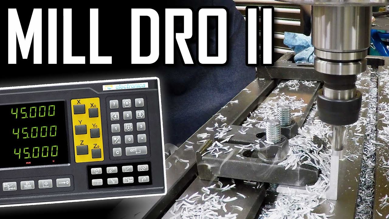 Installing a DRO on a PM-940 Milling Machine - Part 2 - 4-Axis EL400