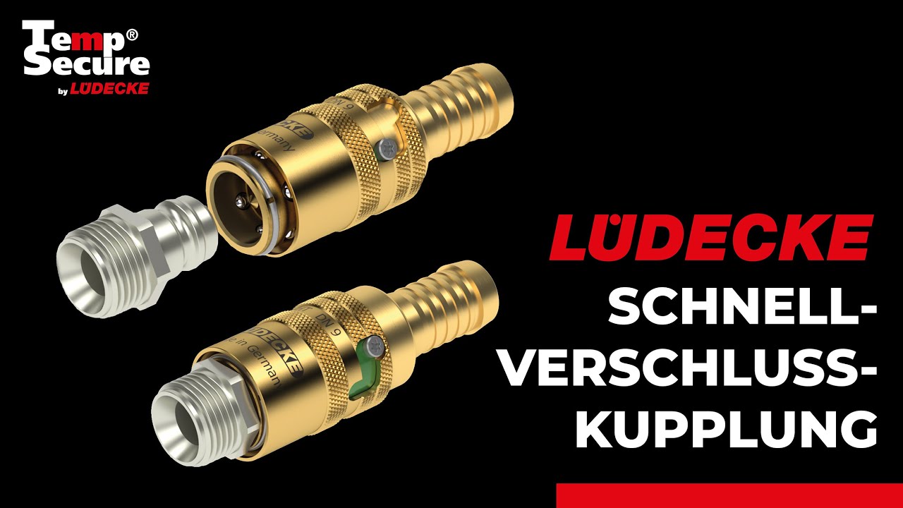TempSecure by LÜDECKE® - Schnellverschlusskupplung