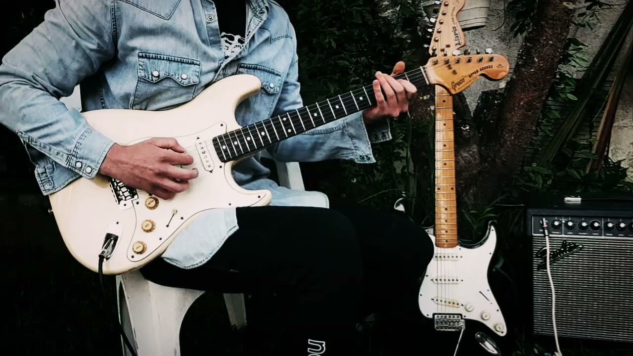 Meditation Psychedelic Blues | Jam & Improvisation #1 [HENDRIX & PINK FLOYD] [TC Flashback ECHOPLEX]