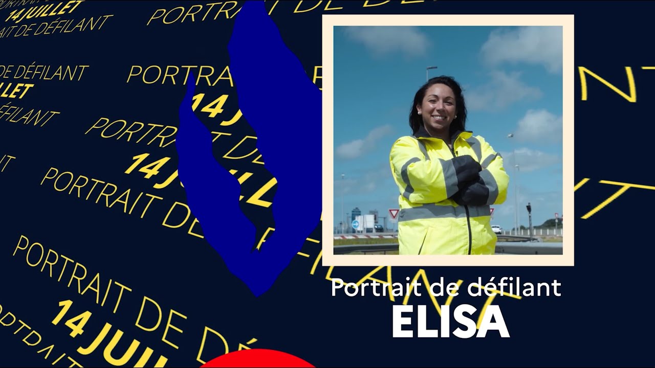 Portrait de défilant - Elisa, contrôleuse à Calais Tunnel