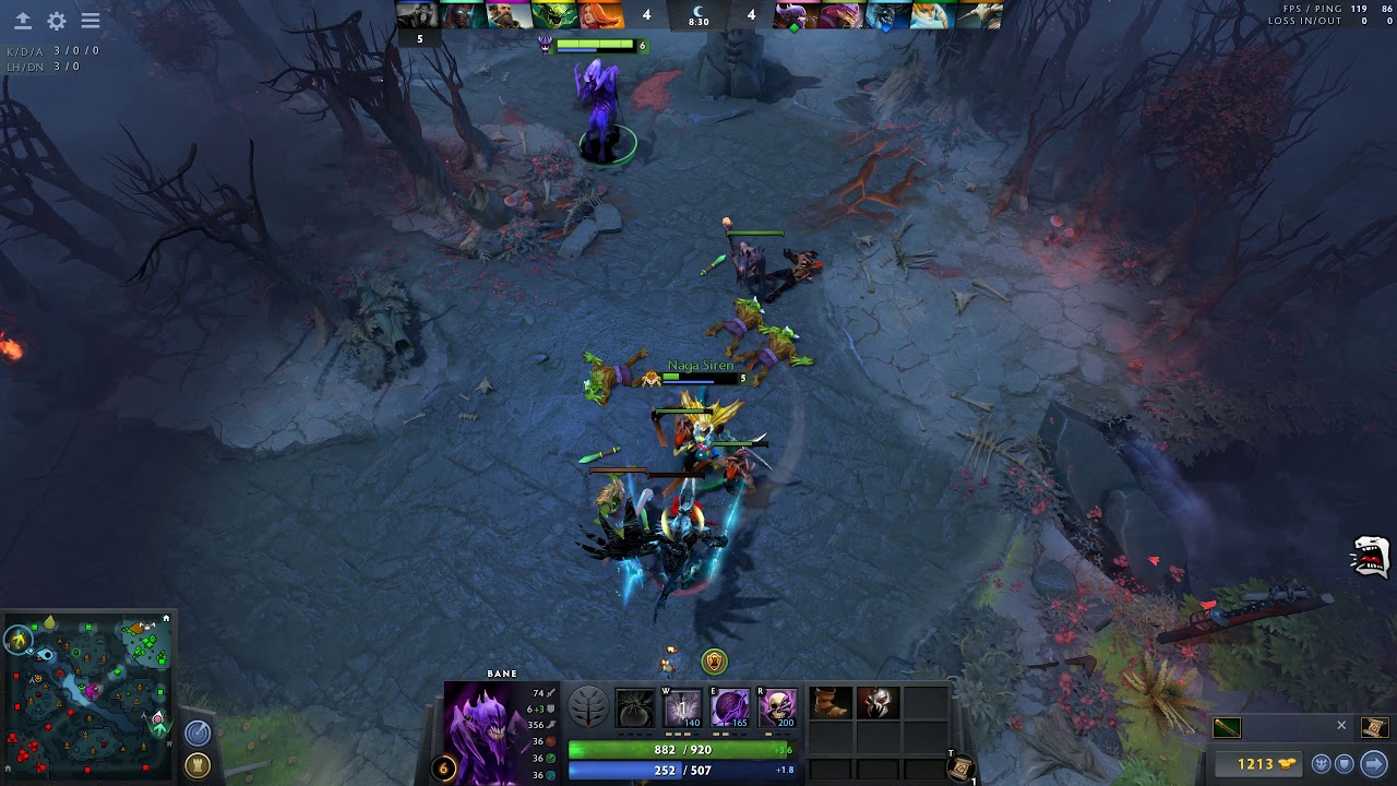 Dota 2 Trolling Necro Rage Quits
