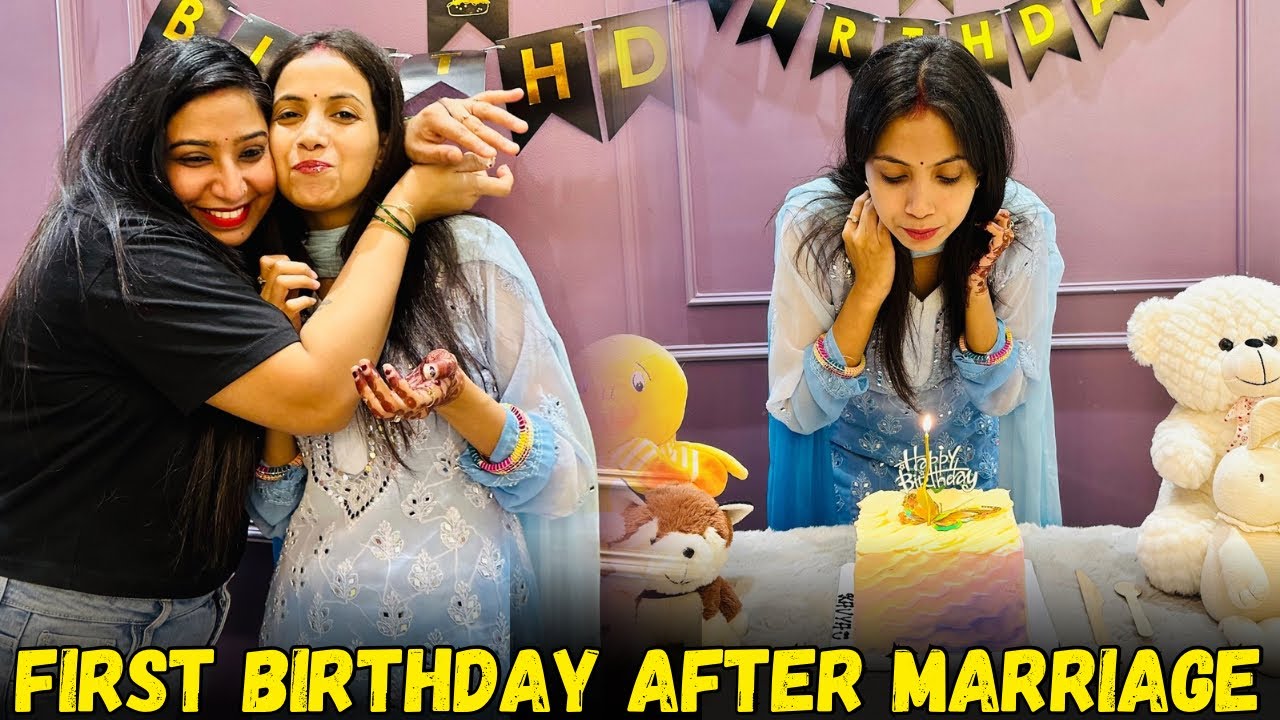 Shadi Ke Bad Cheena Ka Pehla Birthday😍