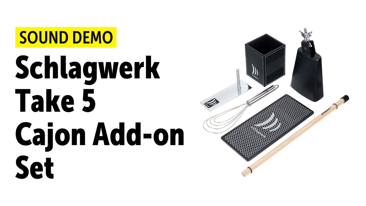 Schlagwerk | Take 5 | Cajon Add-on Set | Sound Demo
