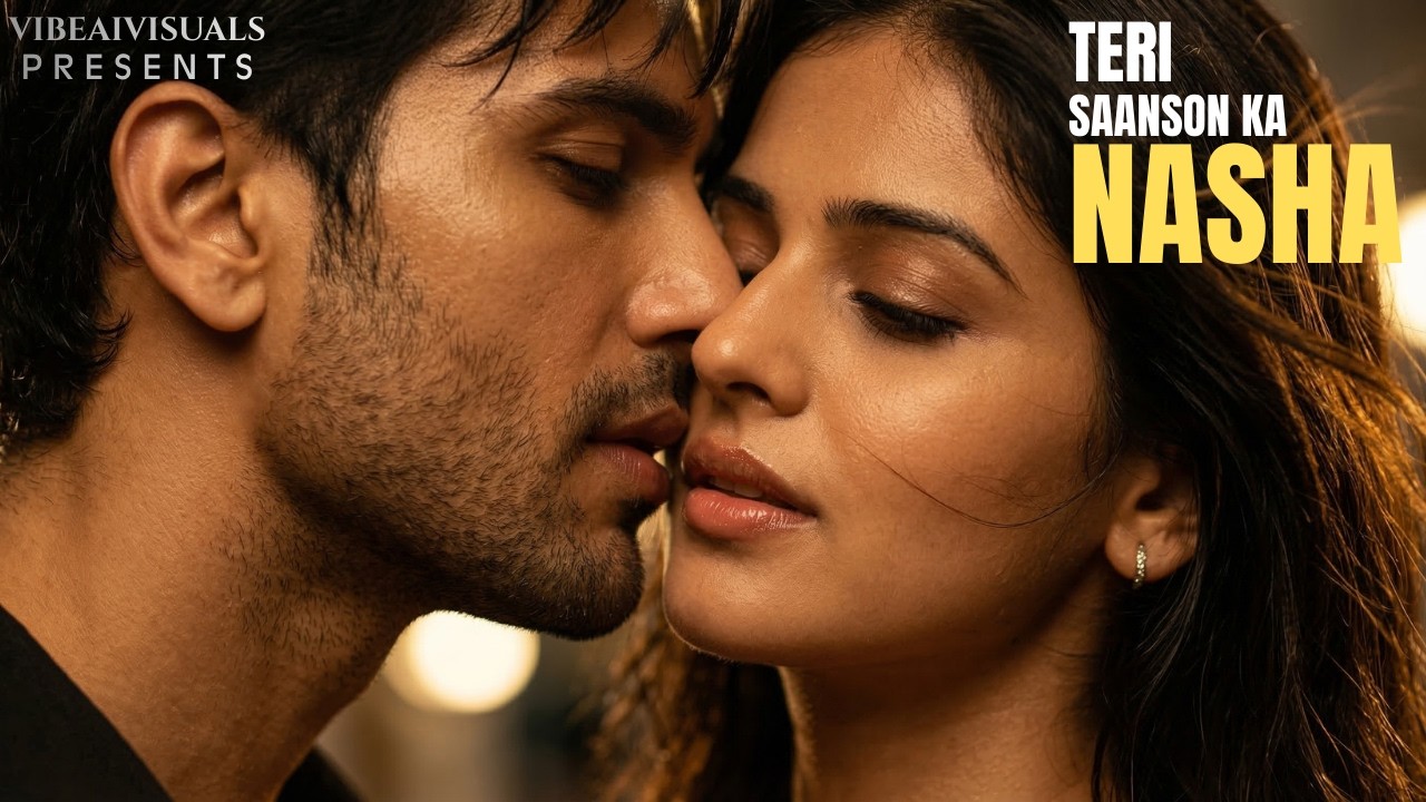 Teri Saanson Ka Nasha ❤️ Romantic Hindi Love Song | New Romantic Song 2026 | VibeAIVisuals