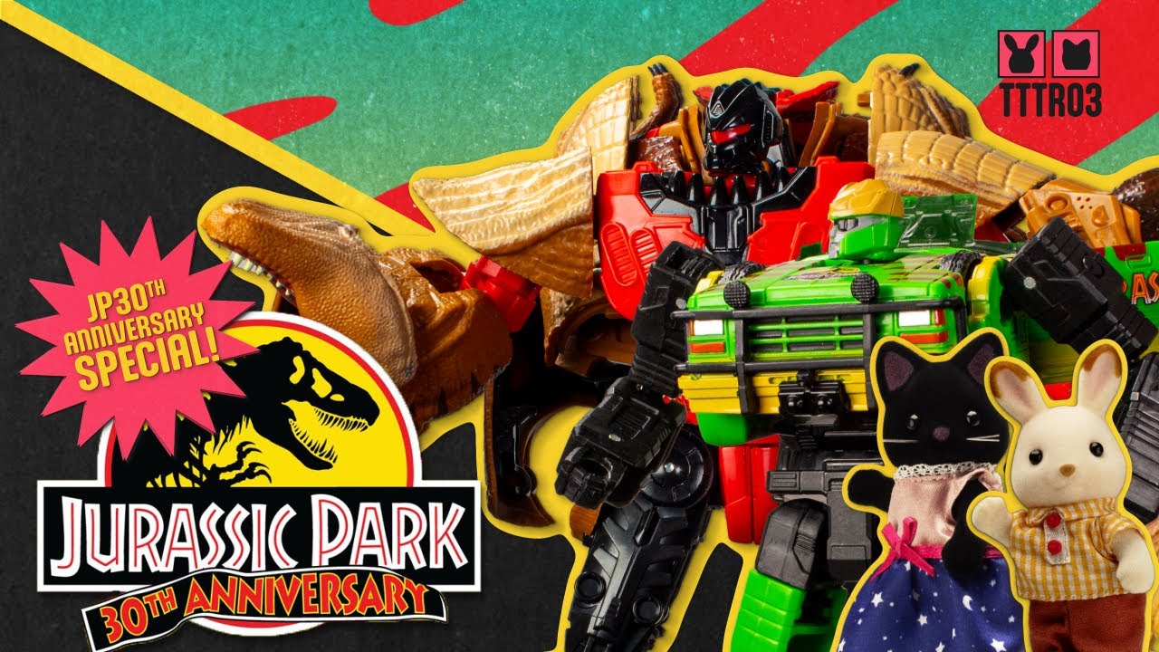 Toy Review Duo: Transformers Collaborative Jurassic Park × Transformers | ToyTrashTalks