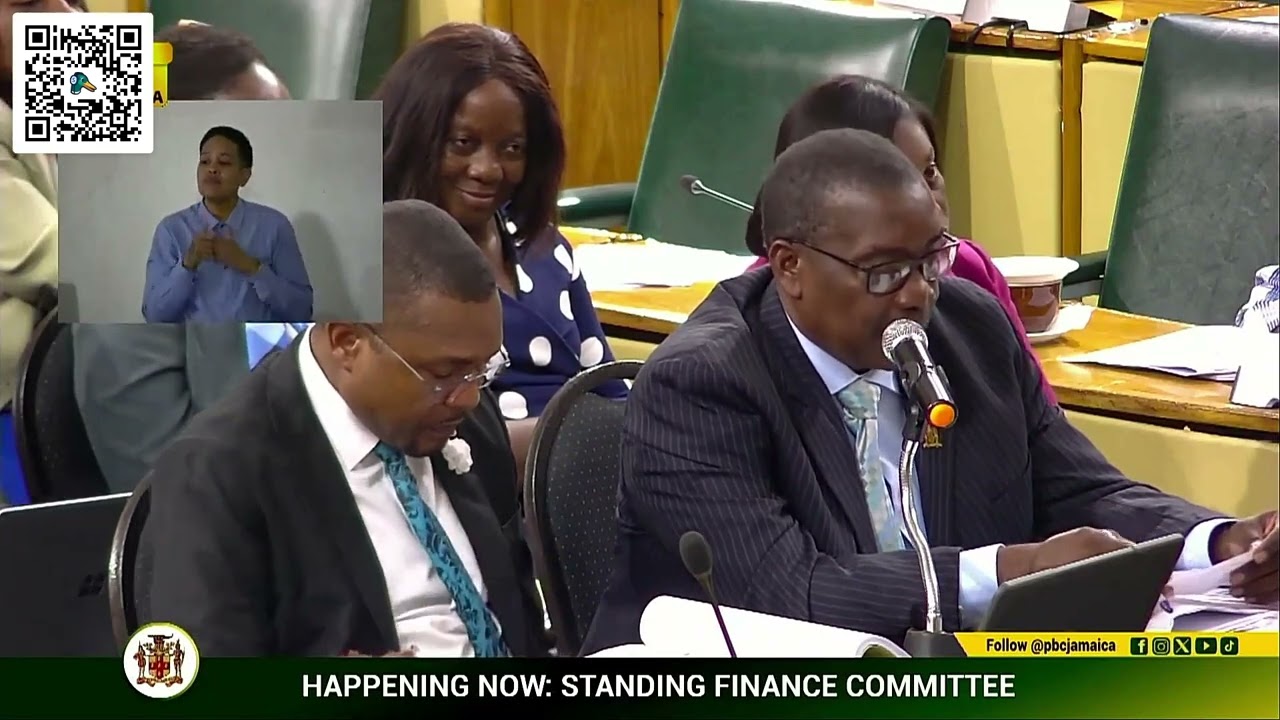 PNP MP Fitz Jackson Standing Finance Committee