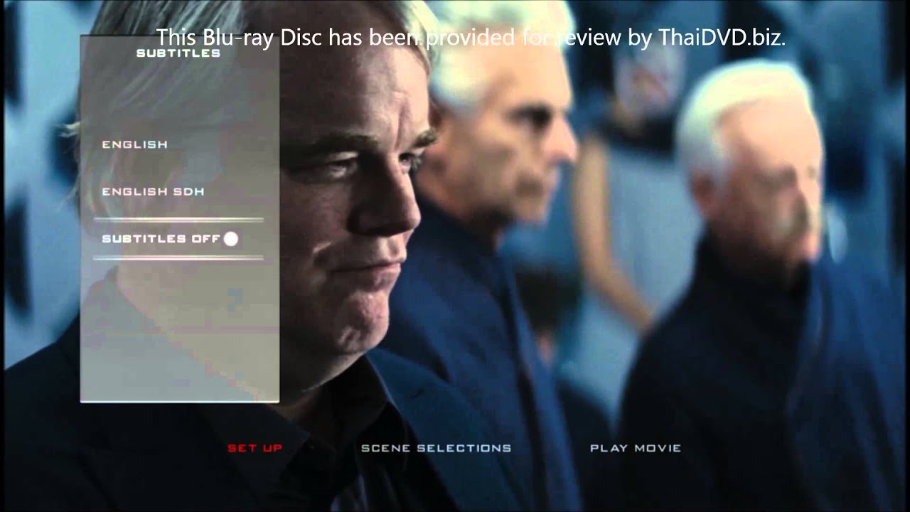 The Hunger Games - Catching Fire 2013 Blu-ray Menu Preview