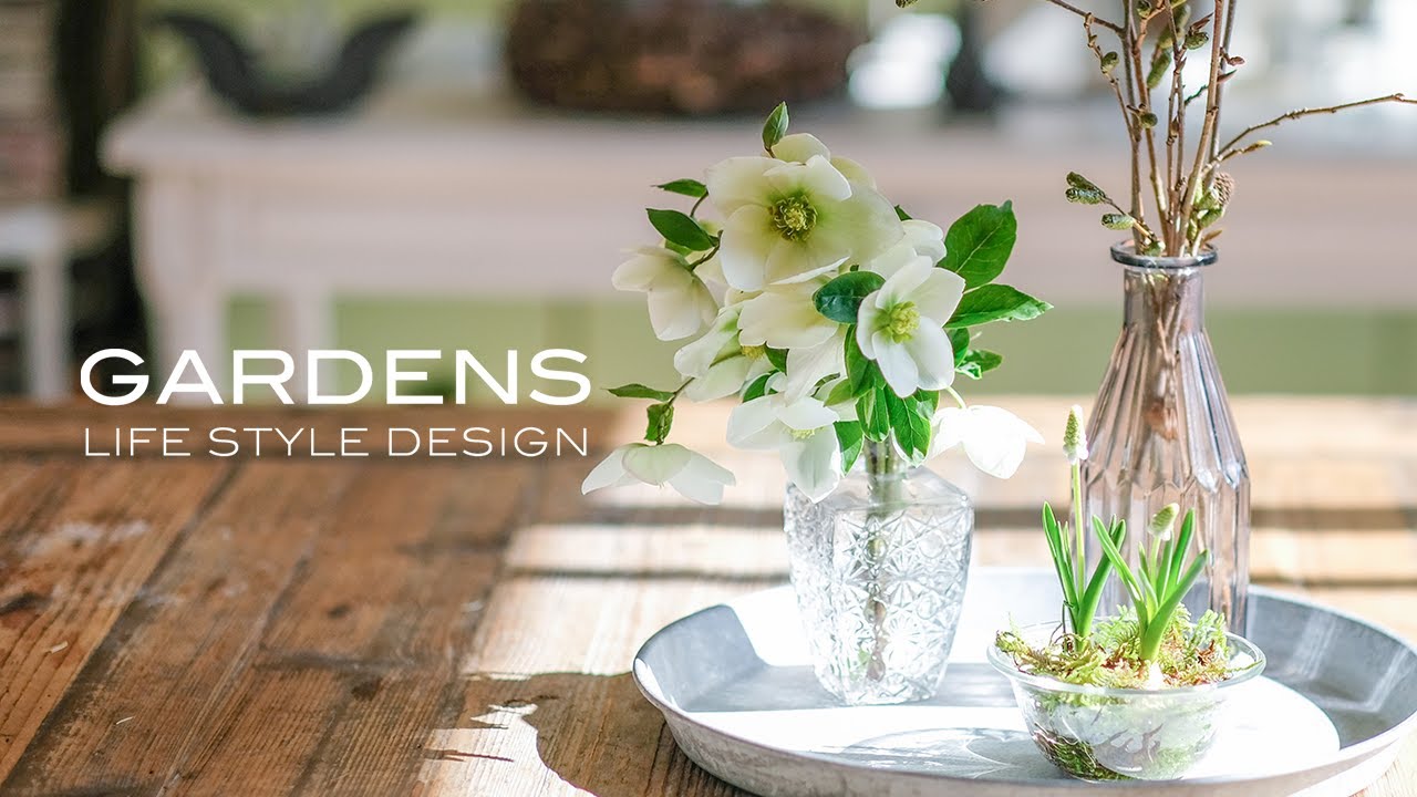 【GARDENS】 北欧スタイルの花のある暮らし | Scandinavian style living with flowers