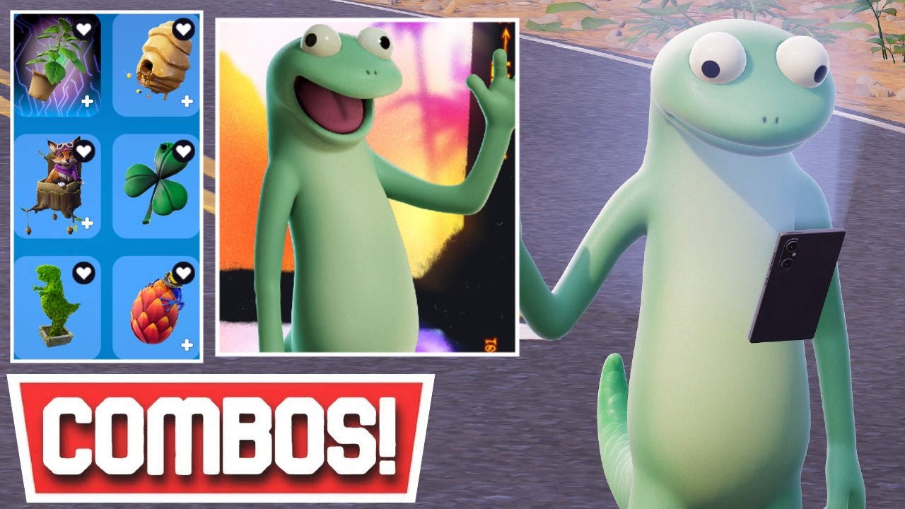 *NEW* BEST TOM LIZARD SKIN COMBOS! | Fortnite