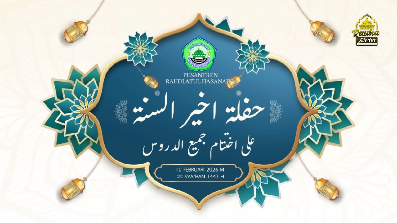 Live Haflah Akhirus Sanah  Pesantren Raudlatul Hasanain Pelem-Maesan-Mojo 10 Februari 2026