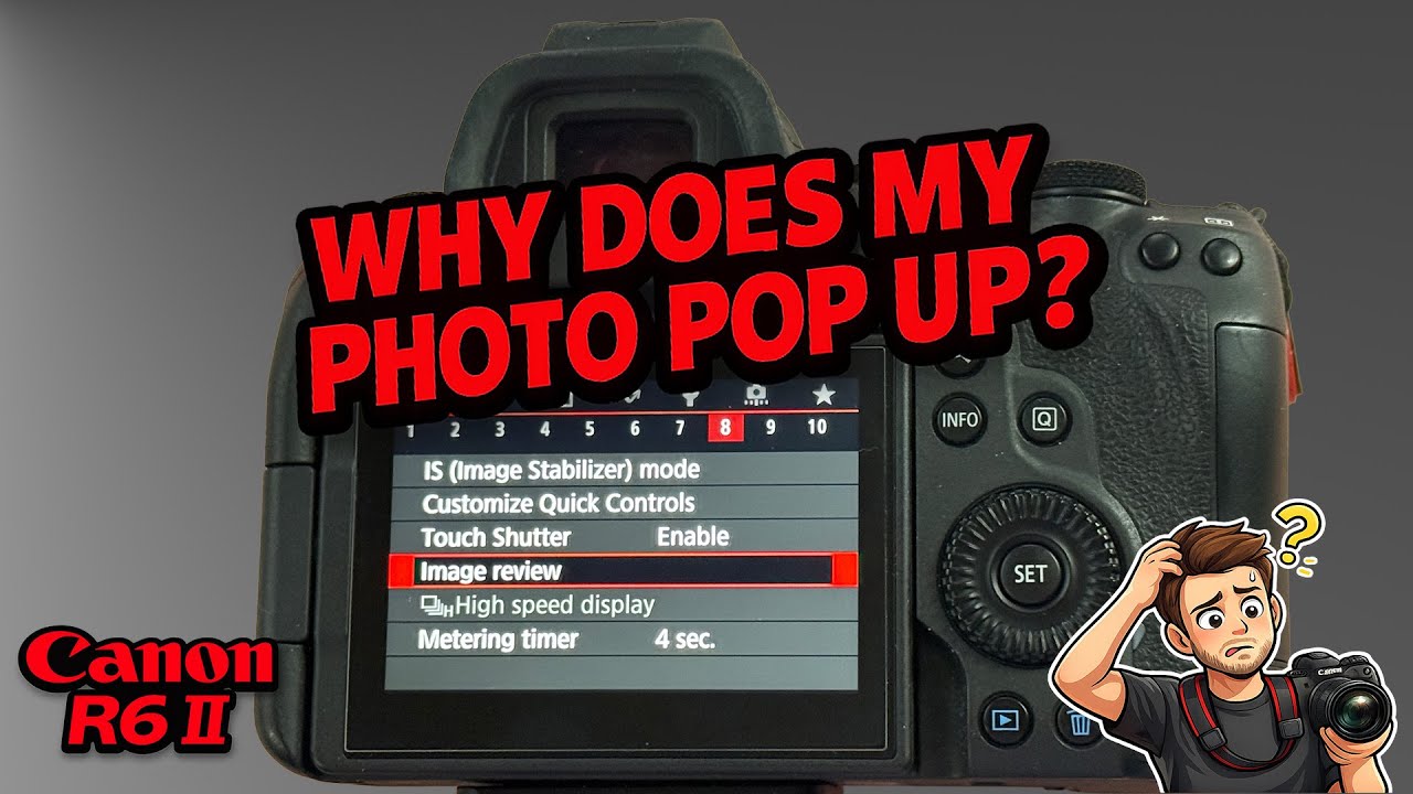 Turn OFF Image Review on the Canon R6 Mark II (Quick Tip)