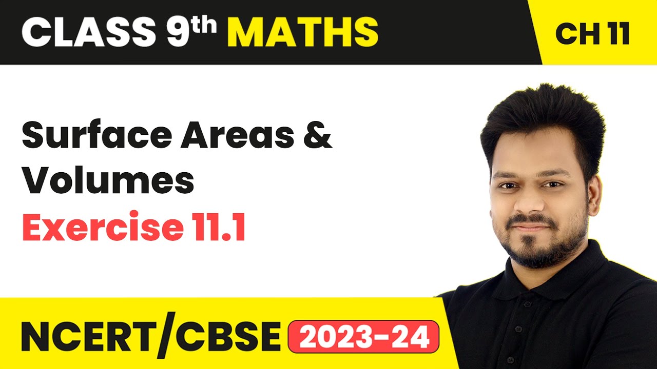 Surface Areas and Volumes - Exercise 11.1 | Class 9 Maths Chapter 11