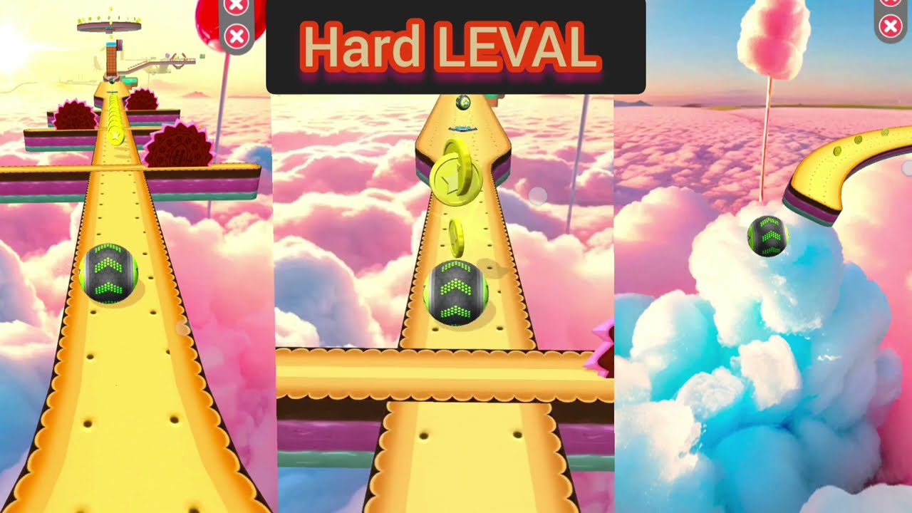 Going Balls Hard Level Gameplay 😱 | Extreme Difficult Levels | Full Game Play