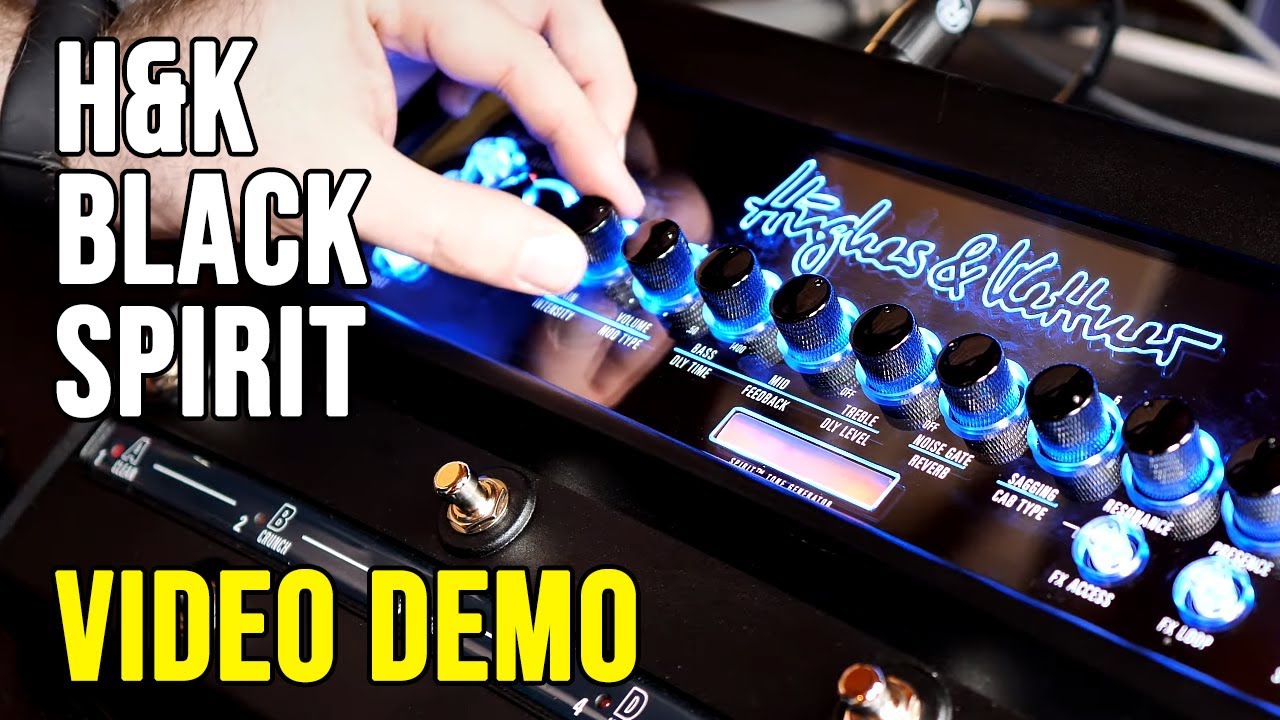 Hughes & Kettner Black Spirit 200 Floor Video Demo