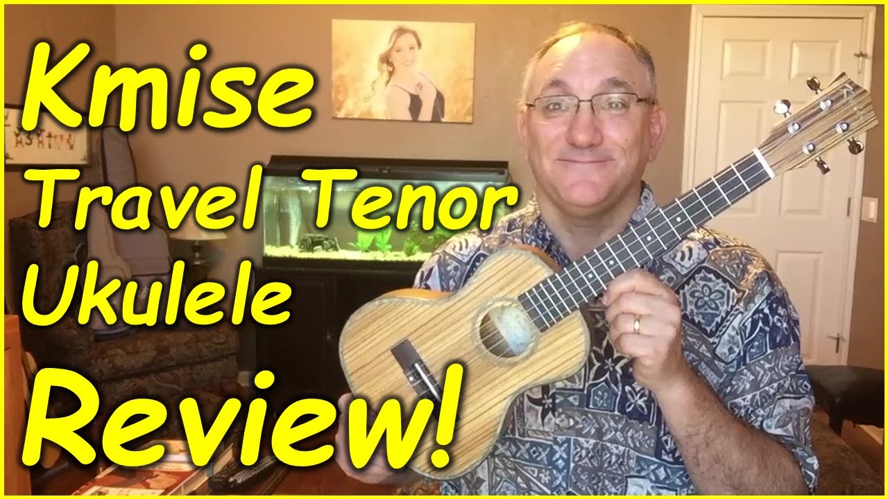 Kmise Zebrawood Travel Tenor Ukulele Review (Model A9119)