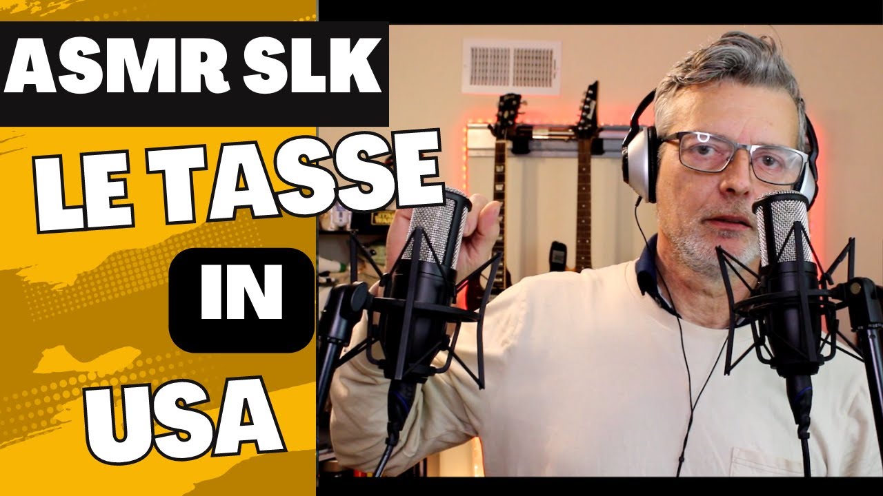 [ASMR Ita] Rilassante Guida alle Tasse negli USA whisper ear to ear