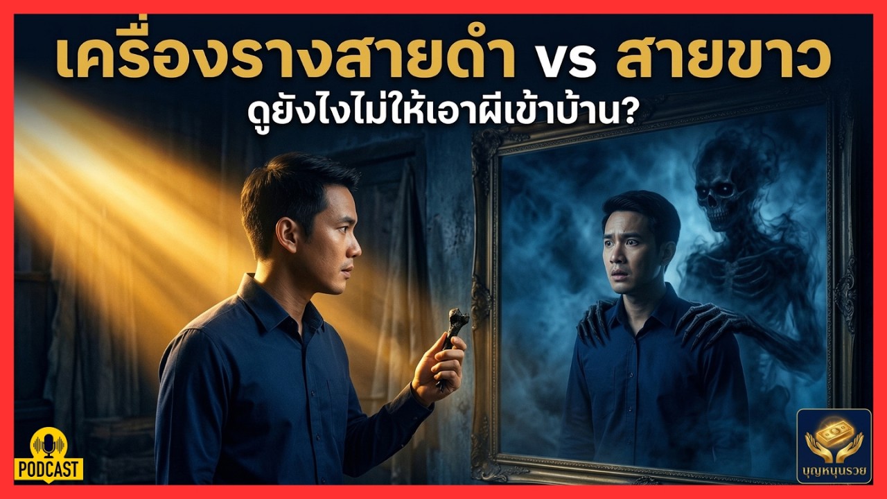 เล่นของสายดำ ระวังพังไม่รู้ตัว! วิธีแยกเครื่องรางสายขาว vs สายพราย | บุญหนุนรวย