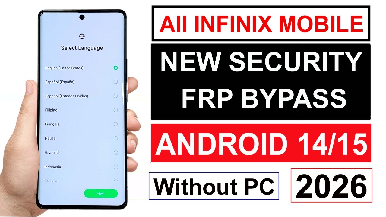 How to Bypass Google Account on All Infinix Phones | FRP Unlock Without PC