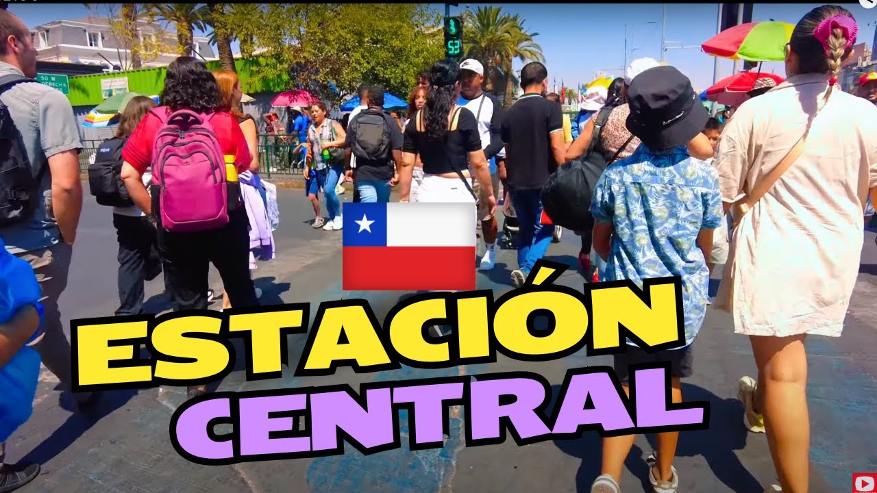 Estación Central | 2025 | A WALKING TOUR | 4K