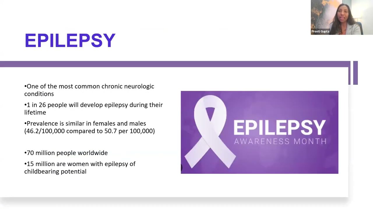 WW: Epilepsy & Women’s Health: Best Practices for seizure control from Preconception to Menopause