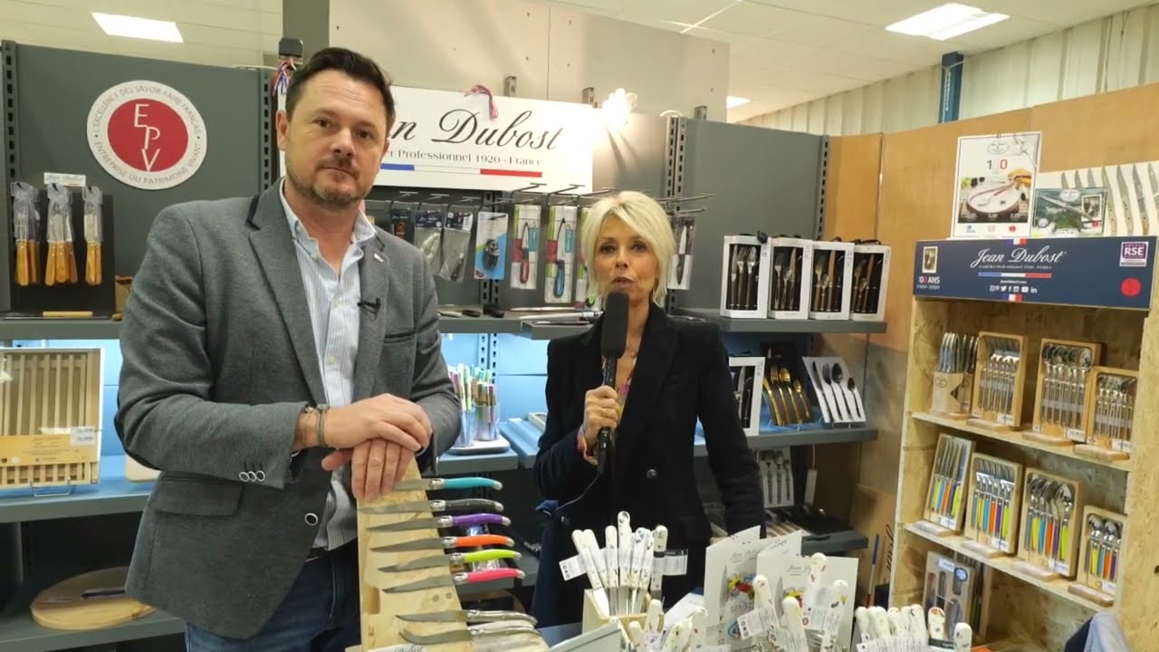 Jean Dubost : Coutellerie fran&ccedil;aise d'excellence depuis 4 g&eacute;n&eacute;rations troph&eacute;e centrexpo d'honneur