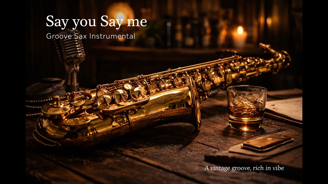 Say you Say me (Saxophone - Instrumental)