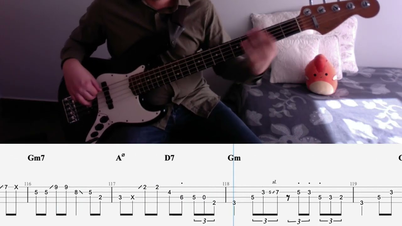 Miles Davis - Mr  Pastorius (Bass Cover with Tabs)