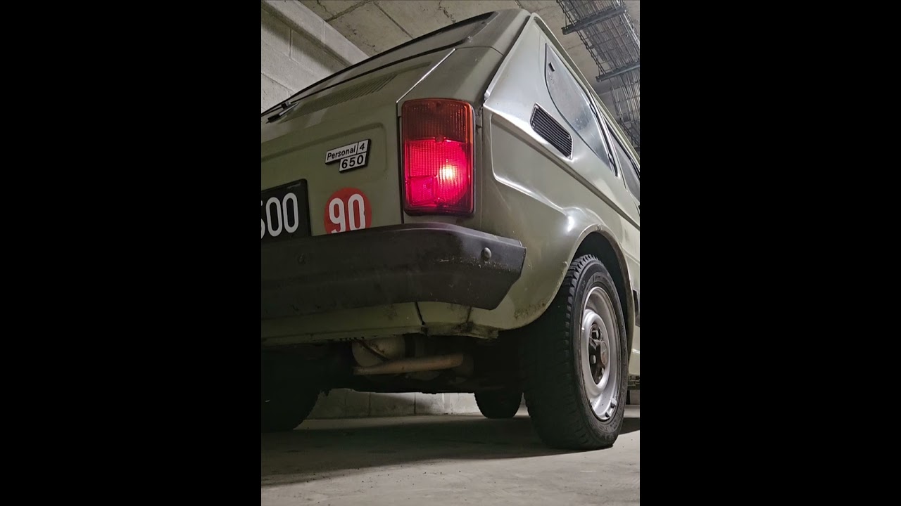 #fiat126p #exhaustsound #exhaustfan #coldstart #vintagesound
