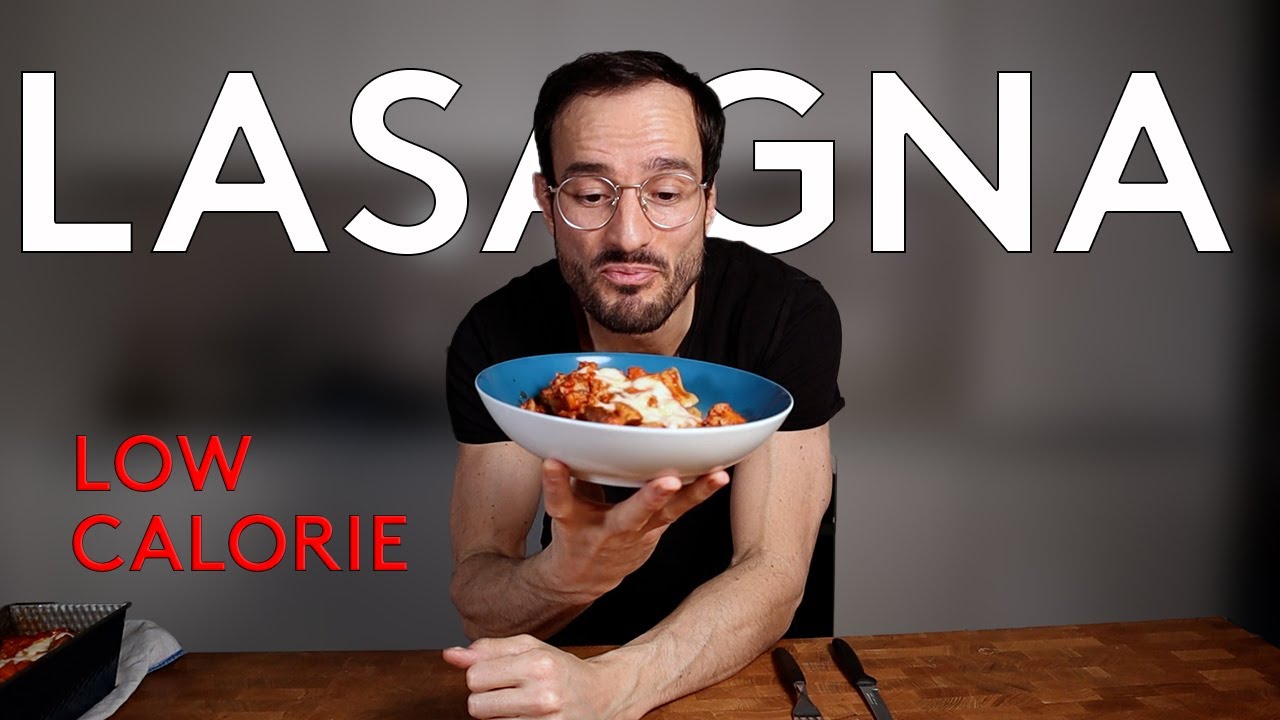 How to make Low Calorie healthy Lasagna that tastes AMAZING
