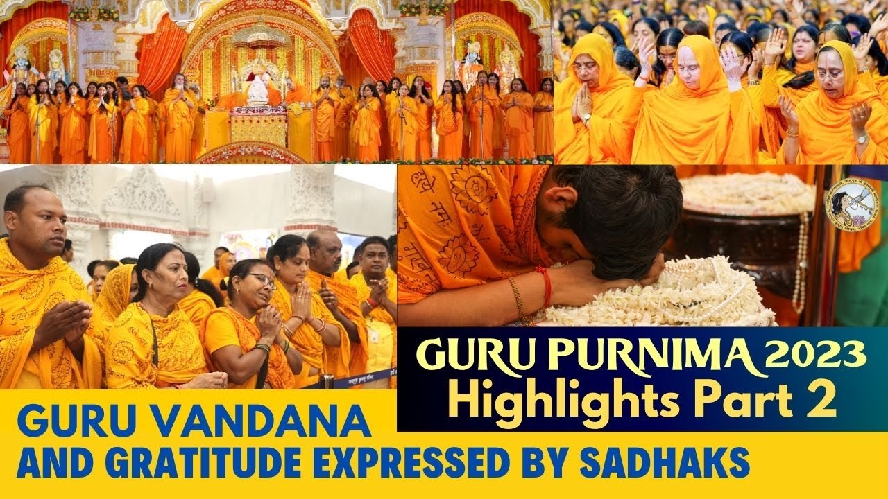 AMAZING MOMENTS of Guru Purnima 2023 | Guru Vandana | Testimonials | Pt 2 Jagadguru Kripalu Parishat