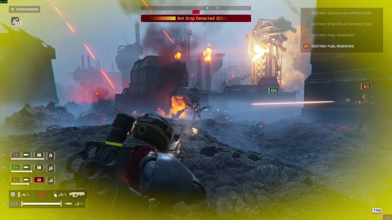 Helldivers 2 Cyberstan Ammo stockpile Elimination