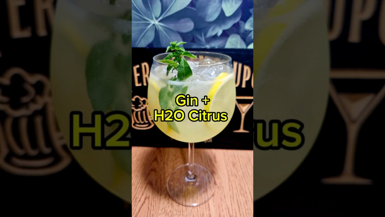 Gin + H2O Citrus 
