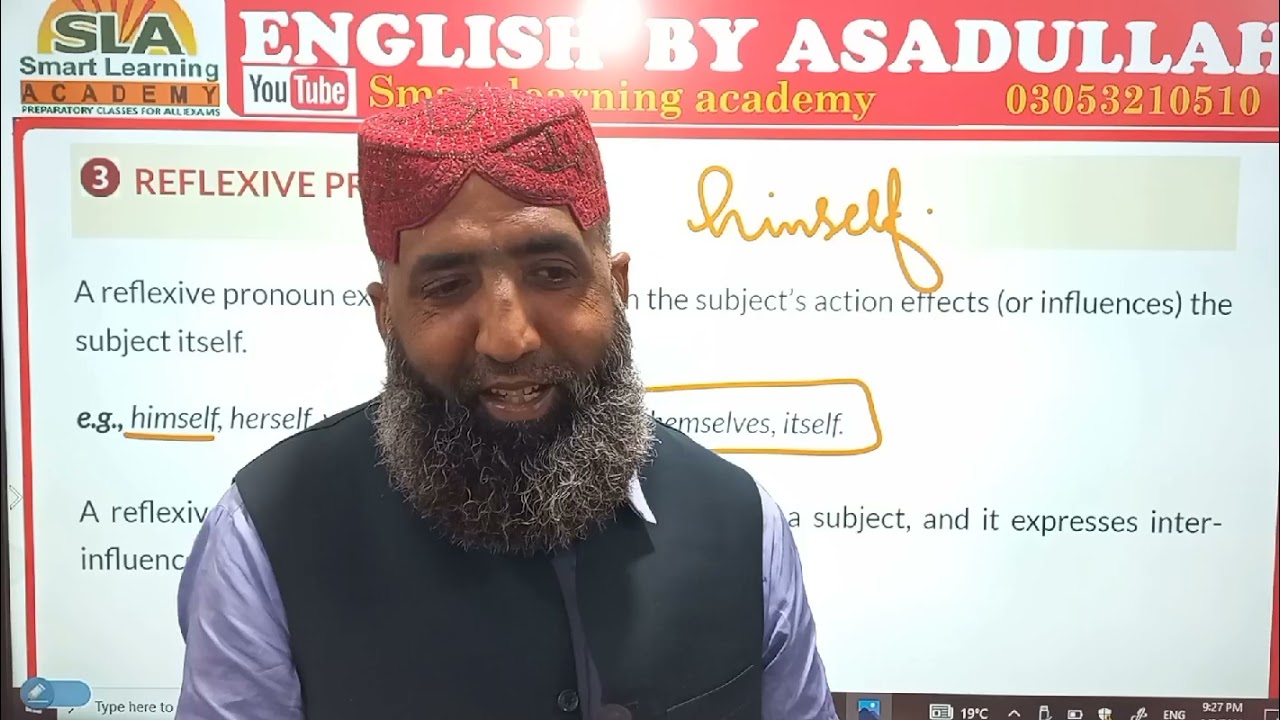 Reflexive & Emphatic Pronoun || With their difference in sindhi