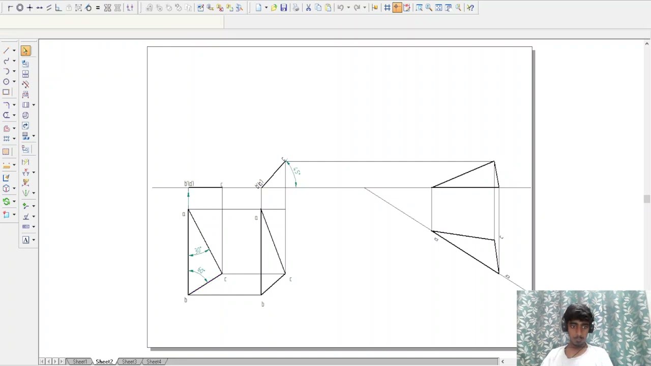 Computer Aided Engineering Drawing || CAED || SVCE
