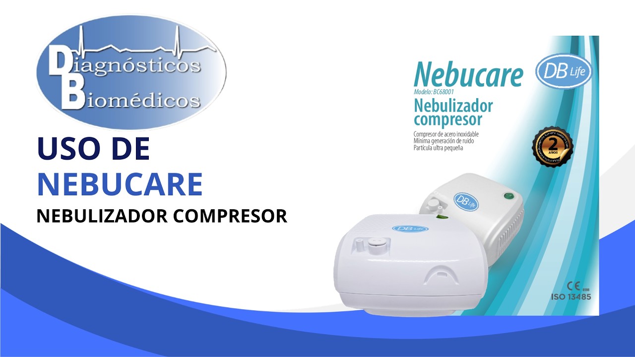 GUÍA DE USO NEBULIZADOR COMPRESOR NEBUCARE BC68001