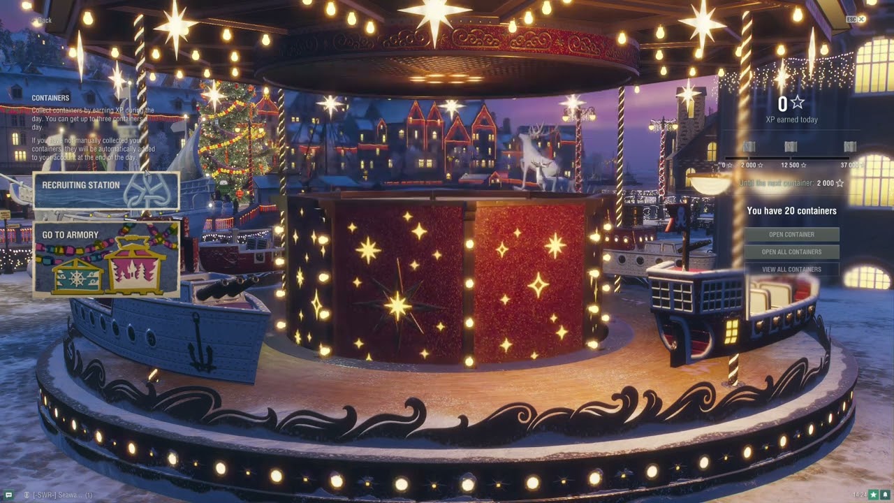 Opening 40 Mega Santa Containers | WOWS