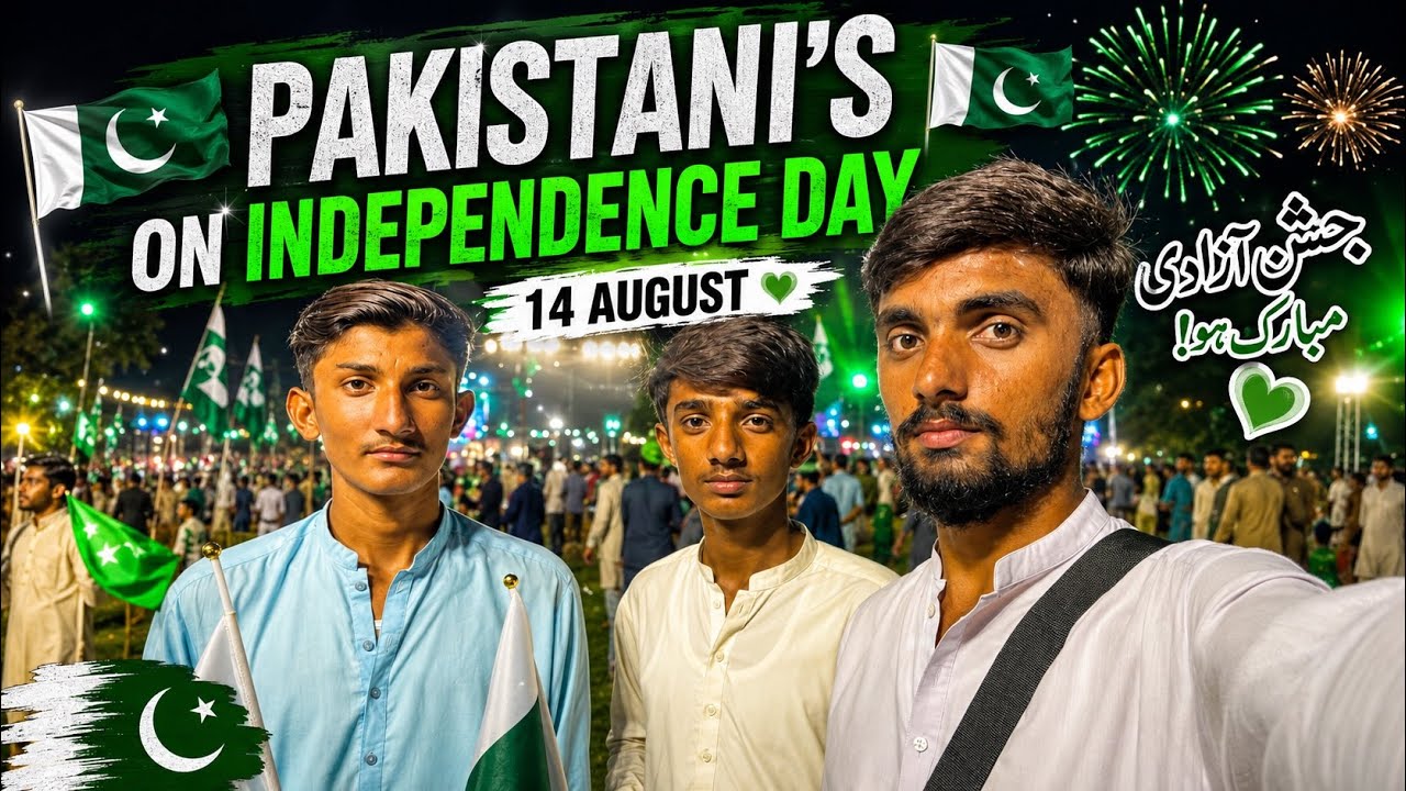 (Pakistani&rsquo;s on Independence Day) 14 August Full comedy video 😂 #pakistanivideos #trending14august 