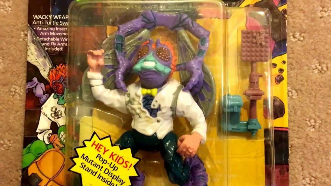 TMNT Collection - Part 8: Baxter Stockman 1989 (pop-up display) - TMNT action figures