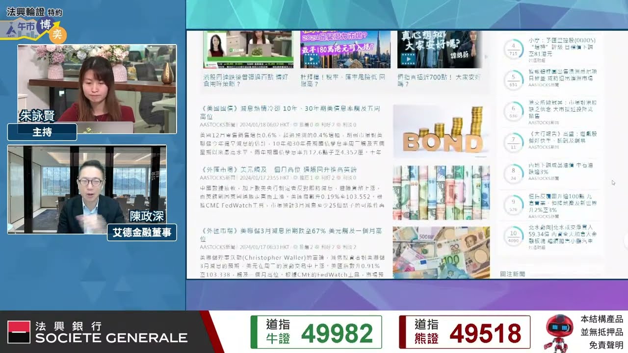 【2024必備？】#機管局債券 必抽無疑？👍🏻︱節目精華︱#陳政深︱#AASTOCKS︱2024-1-18