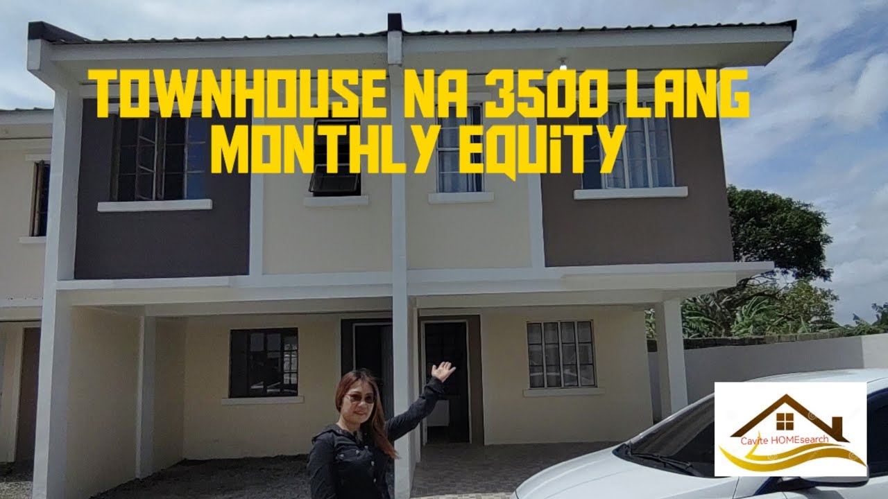 Townhouse sa Tanza 3,500 lang monthly equity