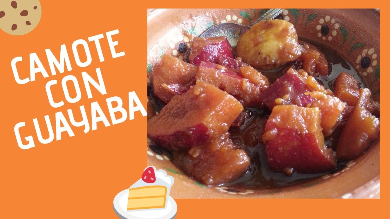 Dulce de camote con guayaba