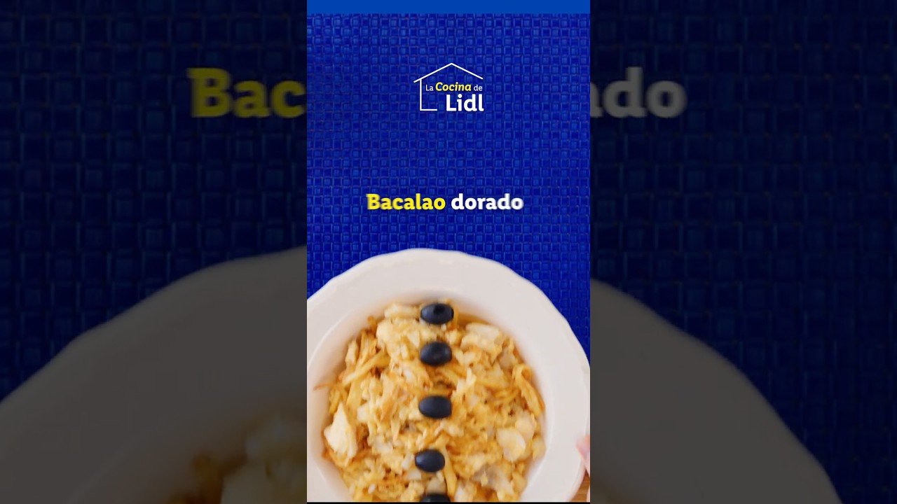 Receta de bacalao dorado 🐟 #shorts