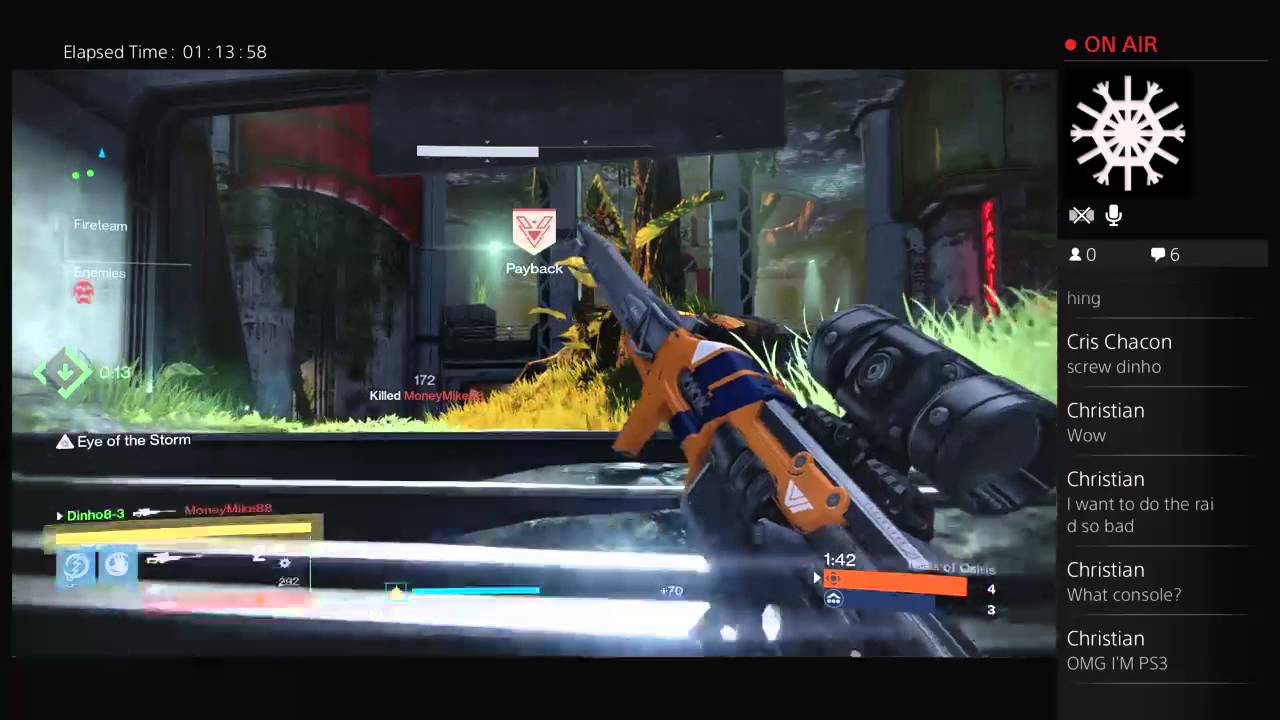 Destiny fun times