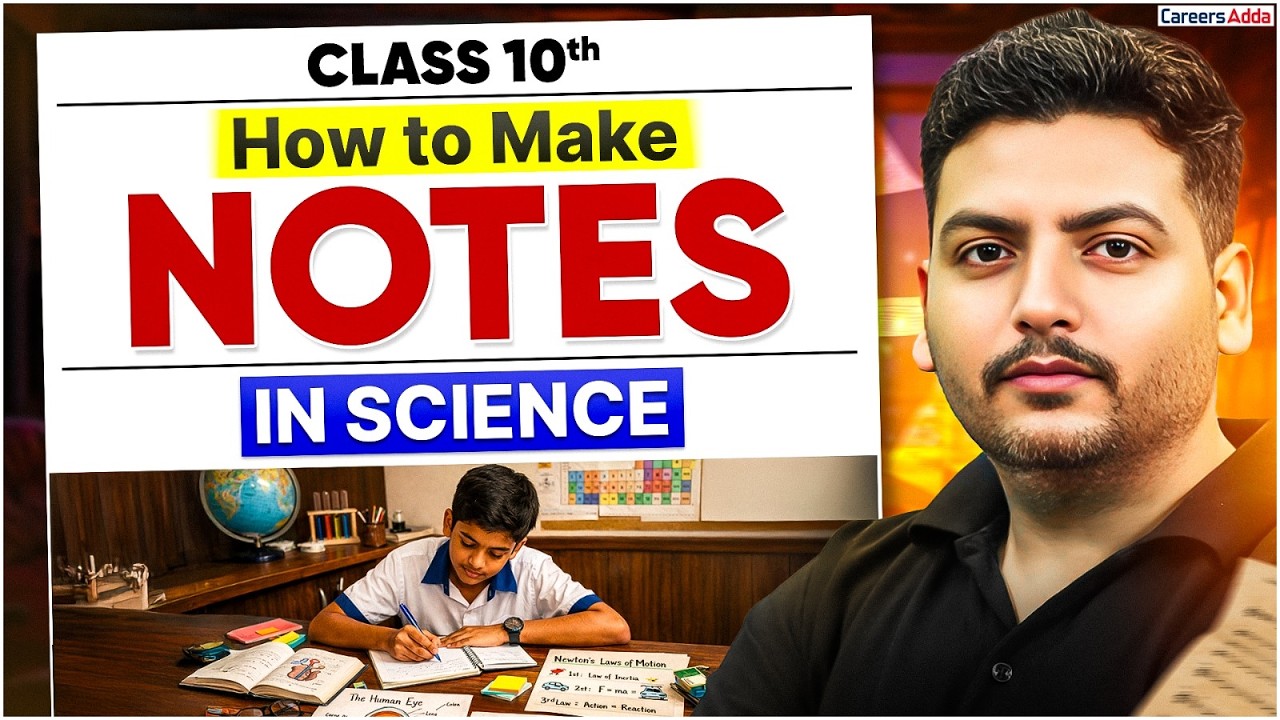 Class 10 Science | How To Make Handwritten Notes | Board Exam 2025-26