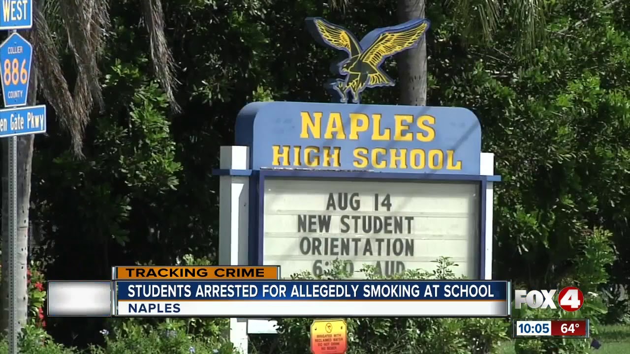 Student Arrested for Smoking at School