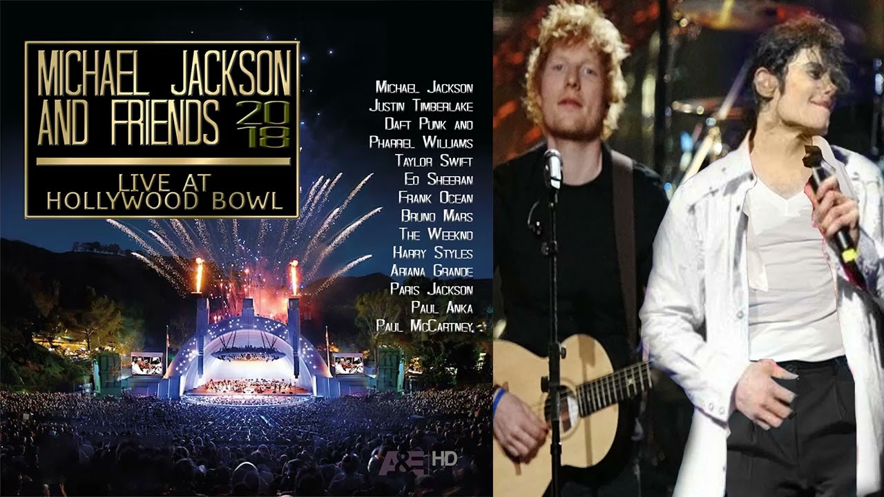 Michael Jackson & Ed Sheeran - Music And Me / You Rock My World | MJ & Friends 2018